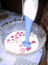 Milk-shake aux fraises : Etape 1