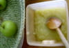 Sorbet pomme avec morceaux glac�s au citron : Etape 3