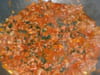 Soleil de verdure � la bolognaise : Etape 3