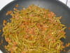 Soleil de verdure � la bolognaise : Etape 4