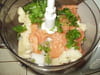 Raviolis au saumon : Etape 1