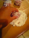 Petits pois et boulettes : Etape 2