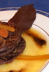 Millefeuille au chocolat noir et coulis d orange : Etape 6