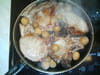 C�te de porc et tagliatelles aux mirabelles : Etape 3