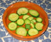 Flan � la tomate et aux courgettes : Etape 3