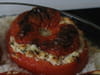 Tomates farcies au ch�vre frais : Etape 5