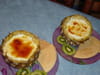 Ananas au coeur de cr�me br�l�e : Etape 3