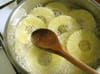 Ananas confit et givr� : Etape 1