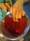 Charlotte rose aux fruits rouges : Etape 3