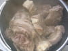 Blanquette d agneau, sabayon � l ail et au basilic : Etape 1