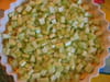 G�teau � la rhubarbe meringu� : Etape 3