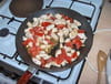 Quiche au poulet au curry : Etape 2