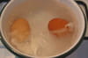 Oeufs mimosa : Etape 1