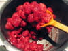Carr�s croustillants � la framboise : Etape 1