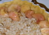 Tarte p�ches-groseilles : Etape 3