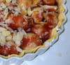 Tarte p�ches-groseilles : Etape 5