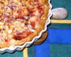 Tarte p�ches-groseilles : Etape 6