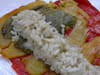 Petits rouleaux de poivrons au riz fondant : Etape 4