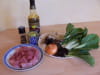 Saut� de porc au bok choy : Etape 1