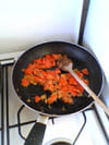 Darne de saumon aux tomates et lait de coco : Etape 1