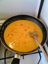 Darne de saumon aux tomates et lait de coco : Etape 3