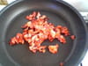 Papillons au lard fum� croquant et  aux petits pois : Etape 2