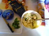 Papillons au lard fum� croquant et  aux petits pois : Etape 3