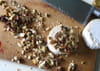 Champignon de ch�vre � la vapeur et aux noix : Etape 1
