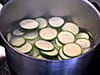 Terrine de courgettes au ch�vre frais : Etape 1