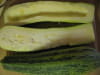 Flan sucr� � la courgette : Etape 1