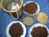 Quatre-quarts �pic� au coulis de fruits rouges : Etape 1