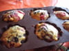 Muffins aux fruits rouges et au chocolat blanc : Etape 6
