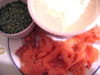 Tagliatelles fra�ches au saumon fum� : Etape 2