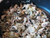 Sauce facile aux champignons : Etape 1