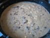 Sauce facile aux champignons : Etape 4