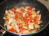 Oeufs brouill�s endives-tomates : Etape 2
