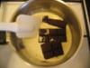 Tarte au chocolat, caramel croquant et amandes : Etape 2