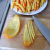 Orangettes : Etape 3
