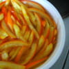 Orangettes : Etape 4
