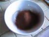 Sabl�s au chocolat et fleur de sel : Etape 1