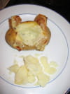 Pommes de terre fourr�es � la cr�me : Etape 2