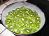 Flan aux kiwis : Etape 1