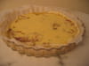 Quiche au ch�vre et aux lardons : Etape 4