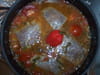 Court bouillon de thon antillais : Etape 3
