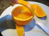 Petits paniers de mousse � l orange : Etape 2