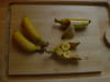 Gondoles de bananes fressinettes au caramel sal� : Etape 1