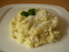 Risotto blanc au poulet, ch�vre, fenouil et coco : Etape 3