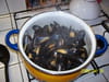 Bisque de moules aux Saint-Jacques : Etape 1