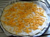 Tarte fromag�re feuillet�e au bacon : Etape 2