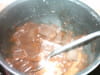 Bouch�es tr�s chocolat�es sans beurre : Etape 1